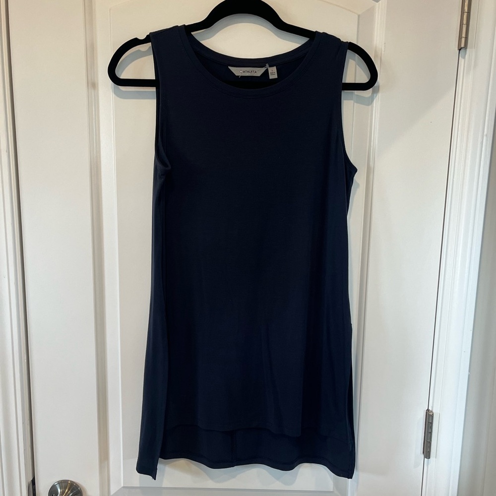 Athleta - High Low Hem Swing Dress / Tunic / Swim Beach Coverup - Small - NWOT